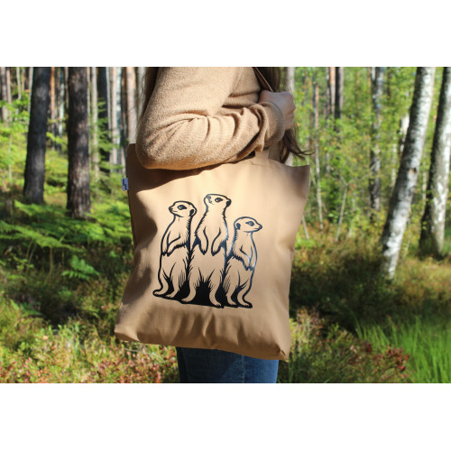 Riidest õlakott "Surikaadid"